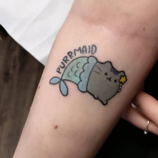 New FFXIV FAT CAT tattoo   rffxiv