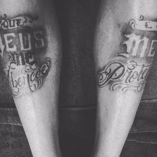 Neymar on football and crown tattoo  Soccer tattoos Tattoos Crown tattoo