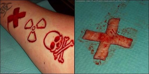 Extreme Body Art: Skin carving (Warning: Graphic content)