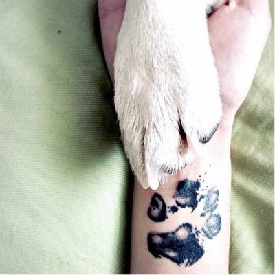 Paw Print Tattoos for Every Animal Lover