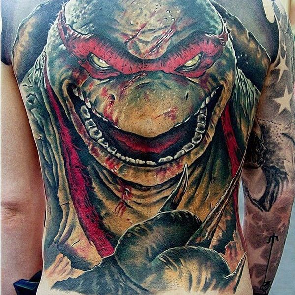 25 Kickass Ninja Turtle Tattoos
