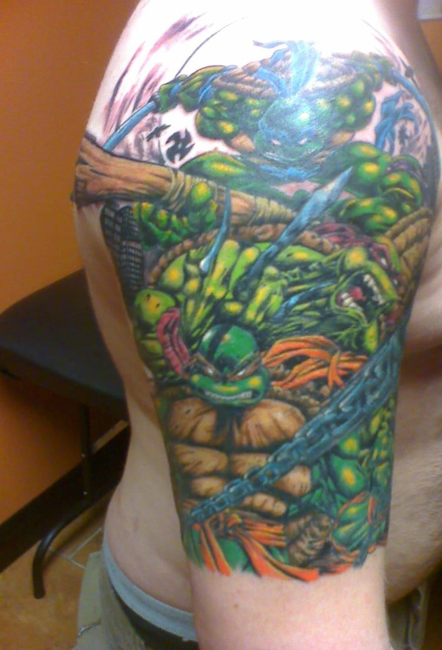 Ninja Turtles tattoo by Yeray Perez  Post 30323