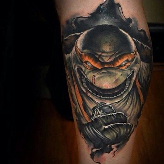 A dark Michelangelo anyone