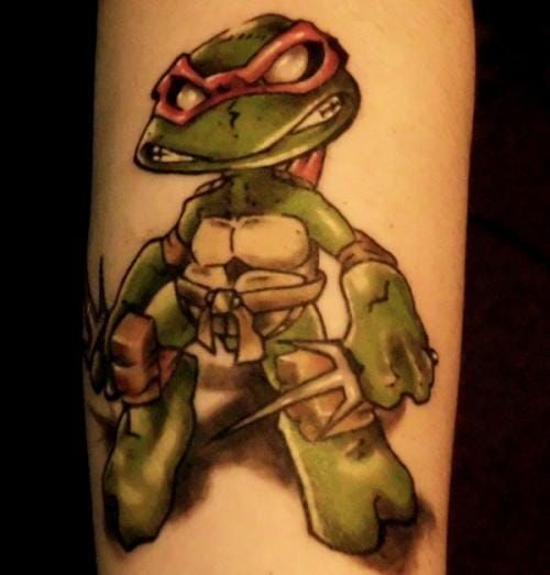 tmnt turtles in time game tattoo