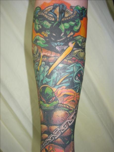 Ninja Turtle Tattoo