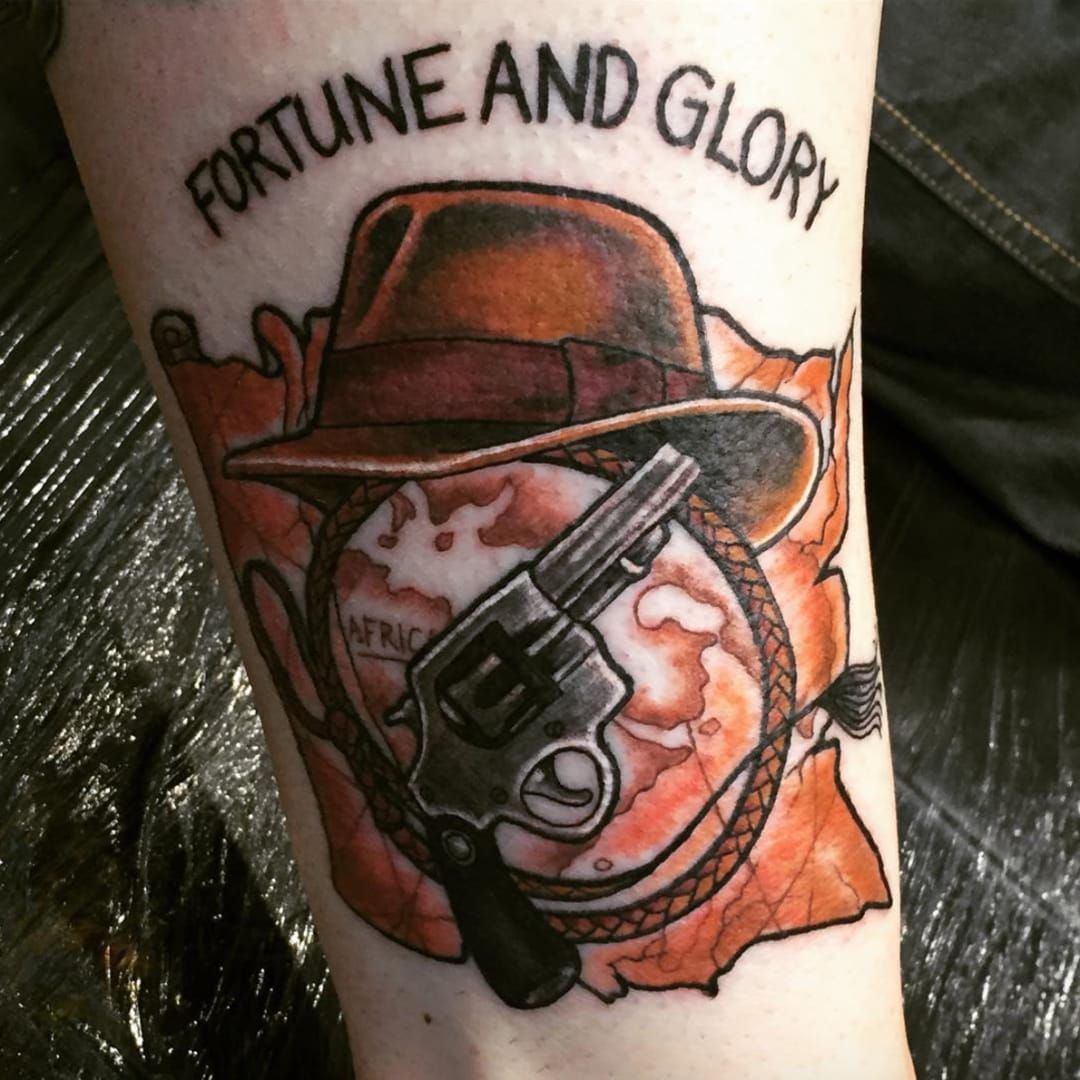 Kline Family Ink on Twitter Customer wanted grandfather as Indiana Jones   No problem InkMaster tattoo httpstcolfSuaxBKQE  Twitter
