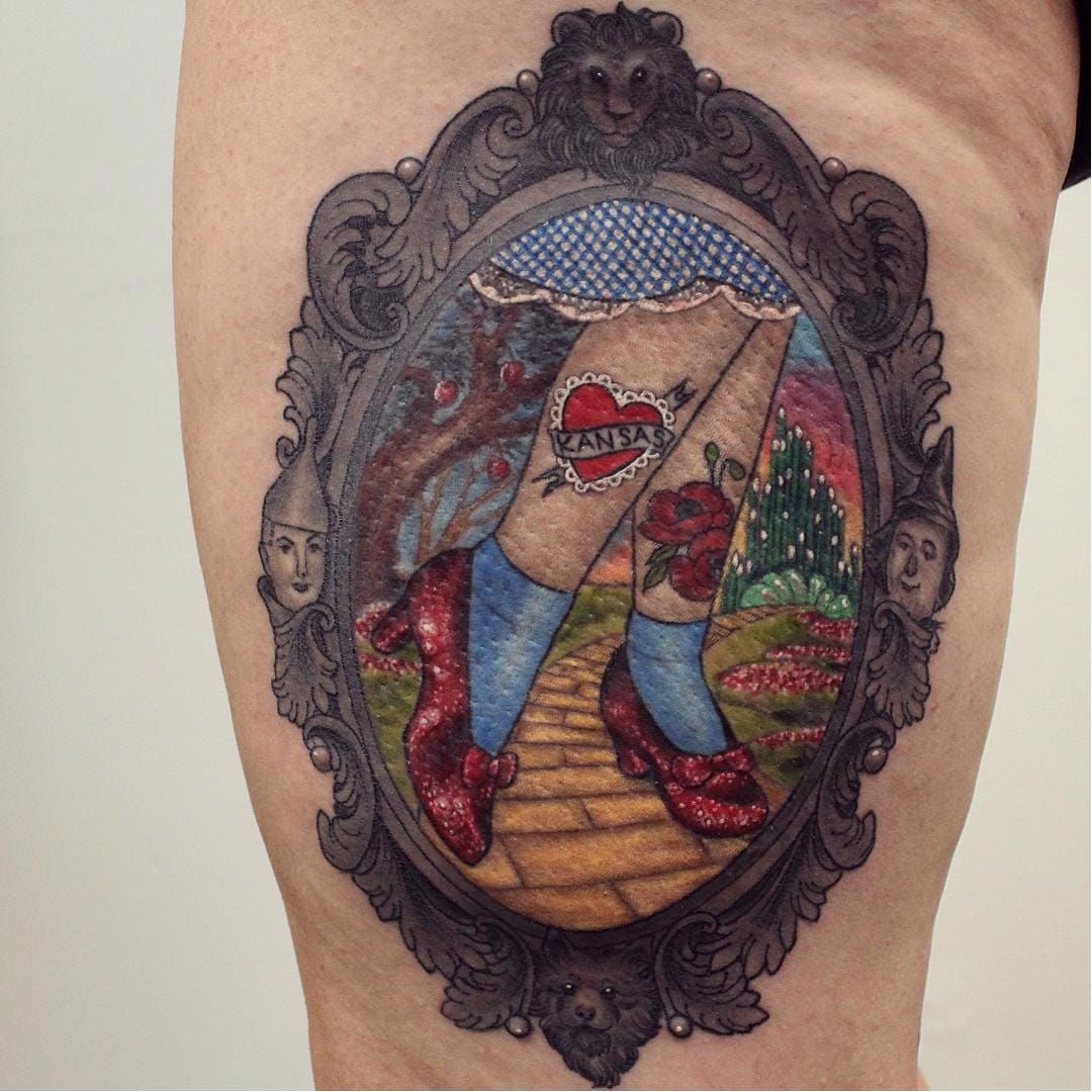 The Wizard Of Oz tattoo  Oz tattoo Wizard of oz tattoos Tattoos