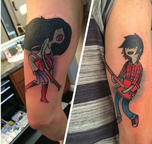 43 Classic Cartoon Character Tattoos To Bring You Back To Childhood