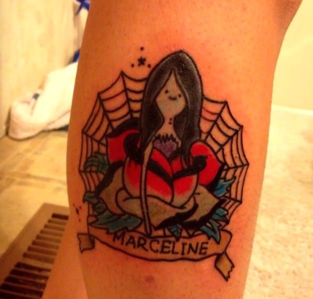 Sacred Rose Tattoo  Any Adventure Time fans here Heres a recent Marceline  in her vampire form by Rachel  Booking instagramcomhecategiavasis  DM preferred rgiavasisgmailcom for nonIG users  Facebook  Sacred