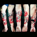 Awesome and creative yin yang tattoo