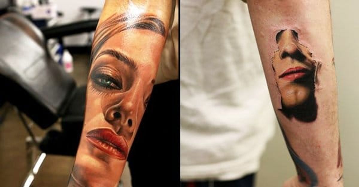 15 Mind Blowing 3d Tattoos • Tattoodo 