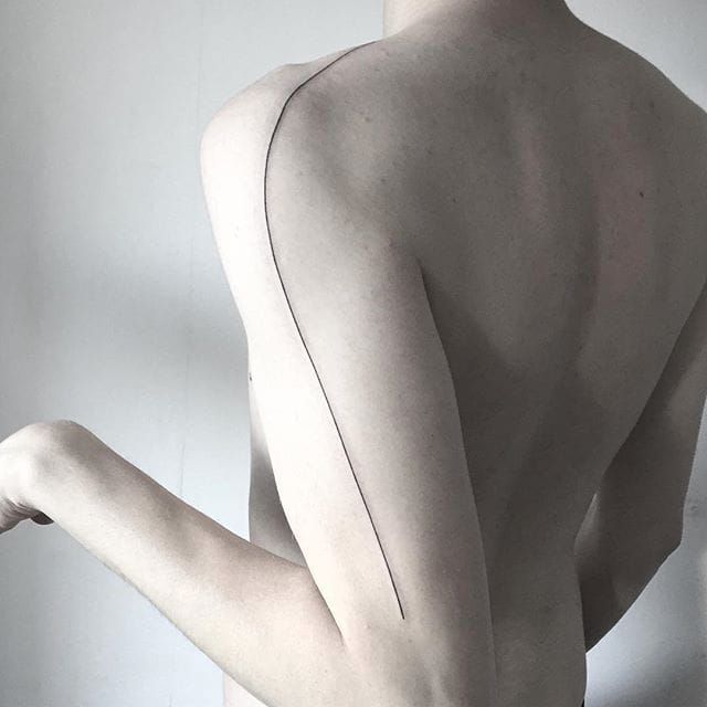 Looking to find the tiktok of a girl who got a red seam line tattoo   rTiktokhelp