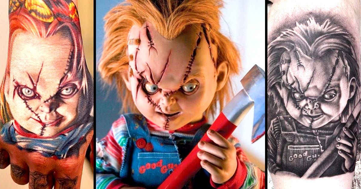 These Chucky Tattoos are No Child's Play. 
