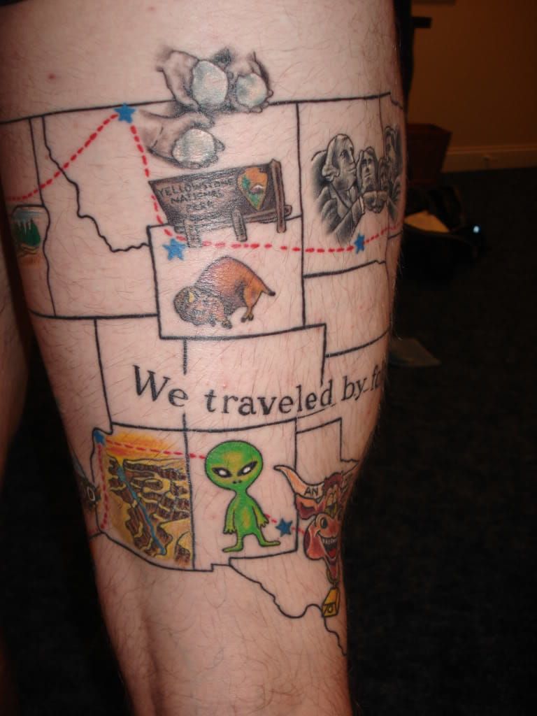 Travel Tattoos They Are Actually a Thing