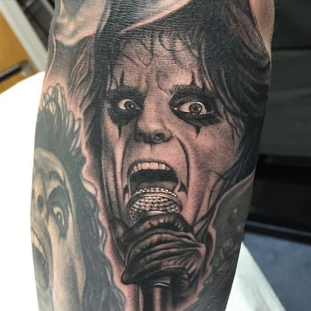 ALICE COOPER On Fans Alice Tattoos  Cool And Creepy New Ask Alice  Video Streaming  BraveWords