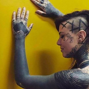 Dark art: the rise of the blackout tattoo, Tattoos