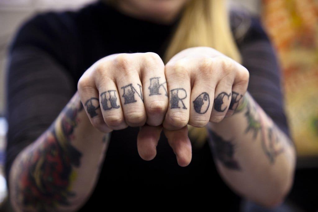 Cool punk rock tattoos