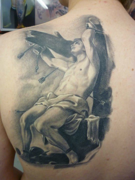 Romeo at Inkworx, Colchester did this beautiful tattoo
