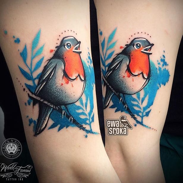 15 Cool Bird Tattoo Ideas That Are Truly in Vogue  Birds tattoo Robin  bird tattoos Bird tattoo meaning