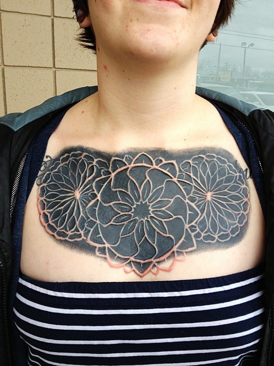 What to do with your heavy black tattoo? Transform it! (If you can handle it. :-p )