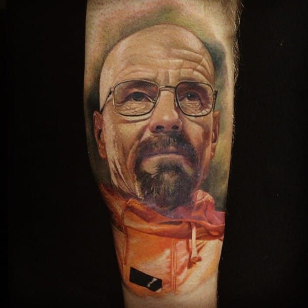 Mobile wallpaper Breaking Bad Tattoo Gun Tv Show Walter White Jesse  Pinkman 1221412 download the picture for free