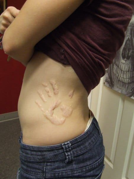 Marked for life. Done by Ryan Oulette.