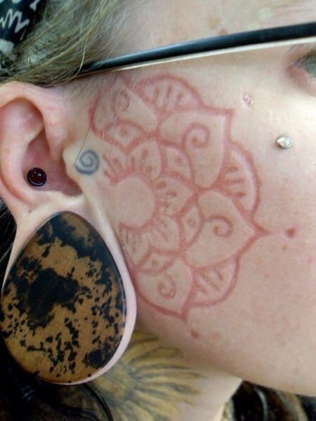 Face scarification