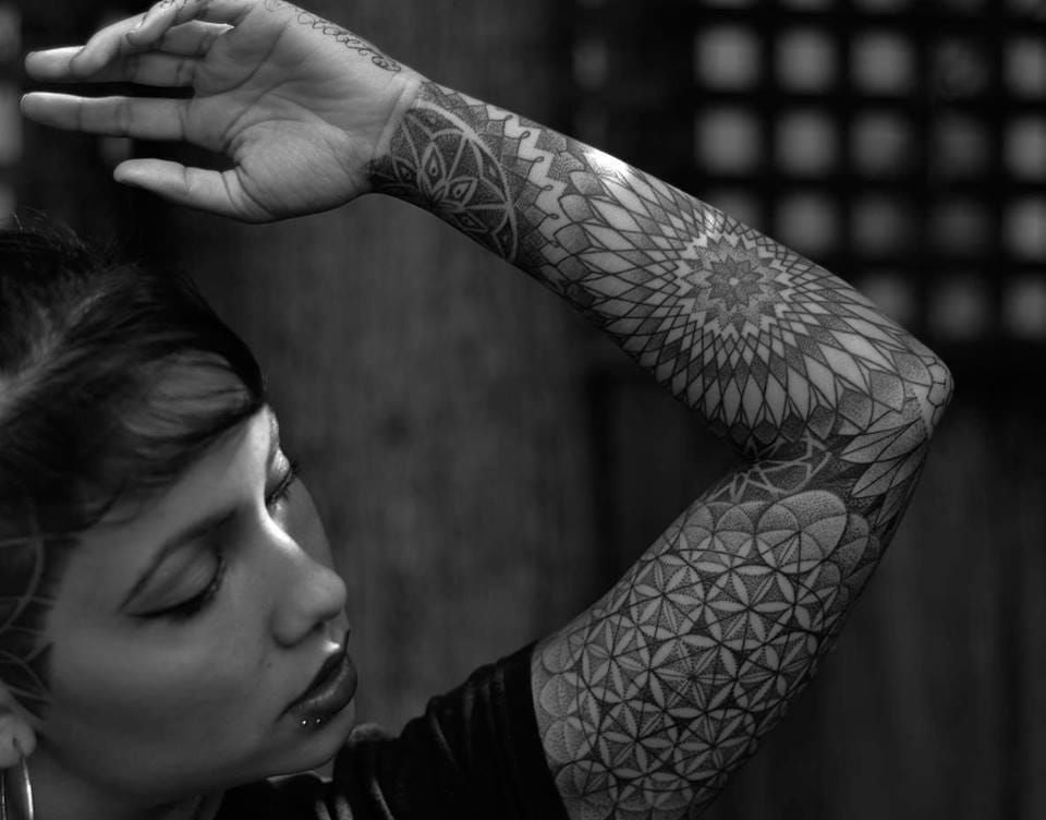 Tattoo artists explain what you need to know before getting a trendy sacred  geometry tattoo  Business Insider India