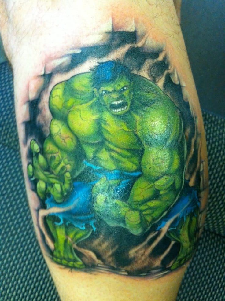 UPDATED 30 Incredible Hulk Tattoos  Hulk tattoo Avengers tattoo Incredible  hulk
