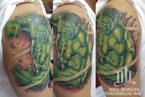Neil Burgos caught Hulk at his finest here