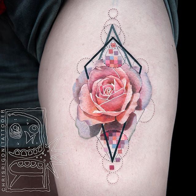 Creative Flower Tattoos by Chris Rigoni • Tattoodo