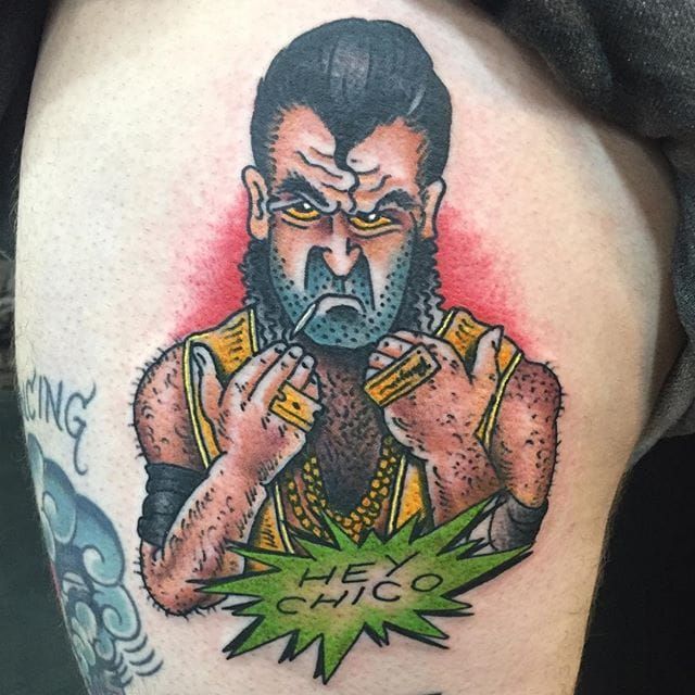 Finally pulled the trigger and got my first wrestling related tattoo  Tribute to my favorite wrestler of all time  rSquaredCircle