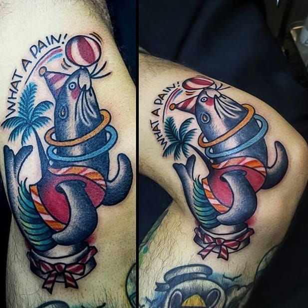 The 10 Cutest Sea Lion Tattoo Designs  PetPress