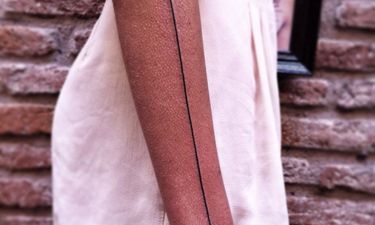 Seam Lines: Minimalist Outline Tattoos That Prove ‘Less is More’