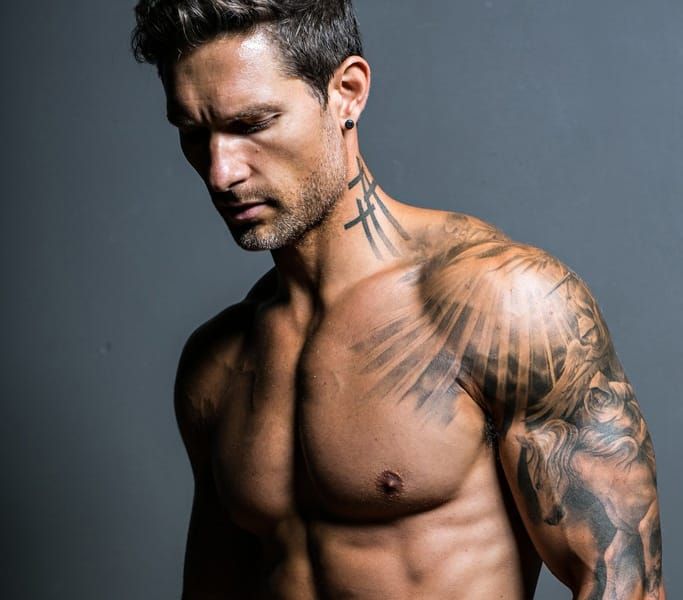 Body Builder Men 7 Coolest Tattoos That Are Worth Copying  KOYA SKIN
