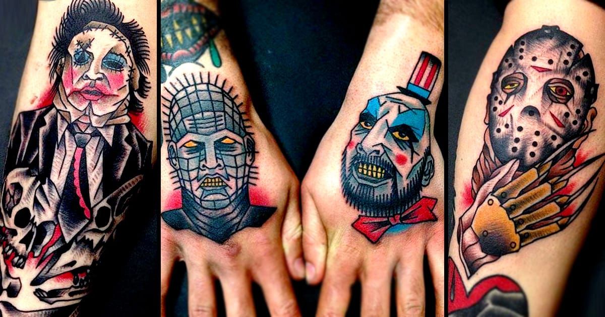 Classic horror movie tattoos   Movie tattoos Horror tattoo Horror  movie tattoos