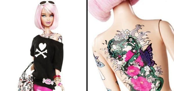 The Banning of Controversial Tattooed Barbie Dolls • Tattoodo The Banning of Controversial Tattooed Barbie Dolls • Tattoodo