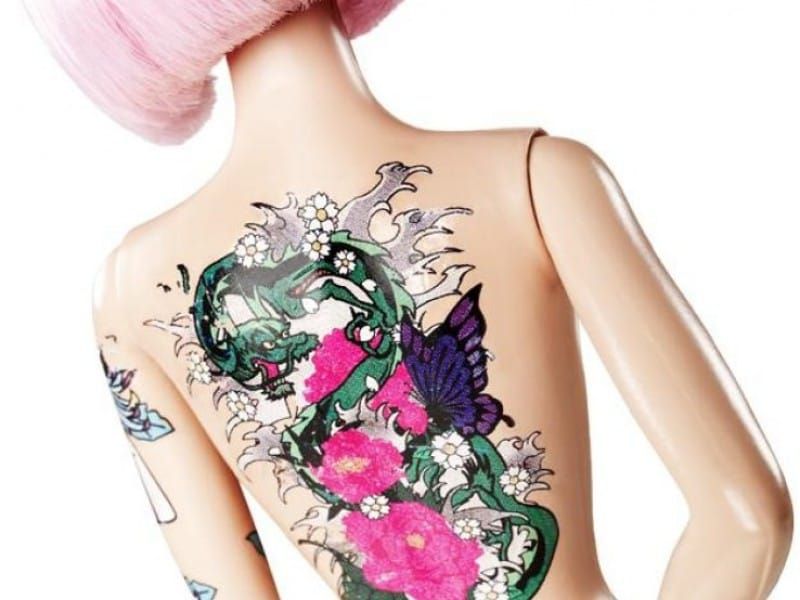 The Banning of Controversial Tattooed Barbie Dolls • Tattoodo