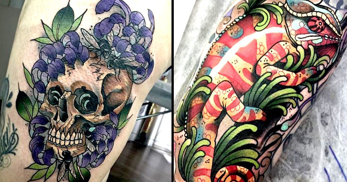 Cree McCahill's Intricate Neo Traditional Tattoos • Tattoodo