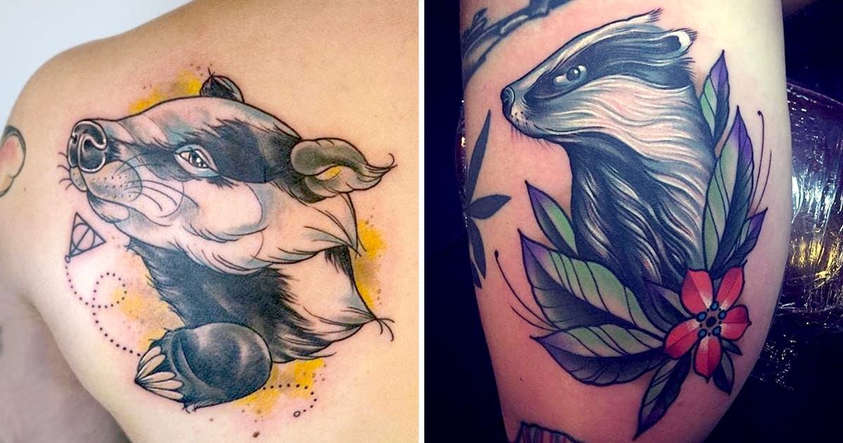 honey badger tattoo