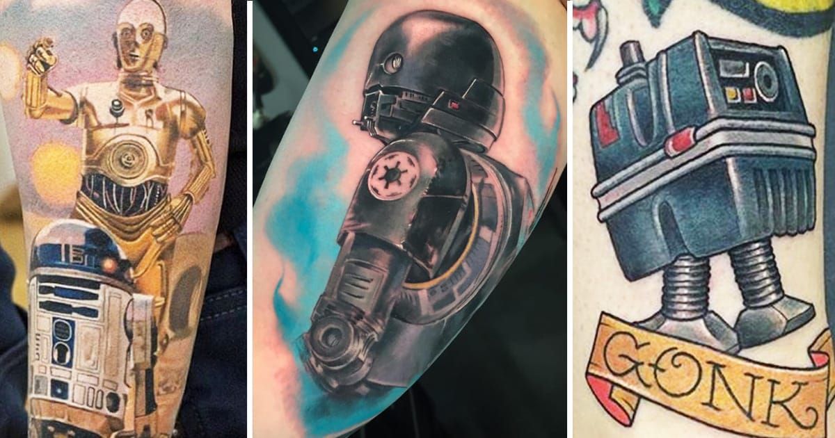 These Are the Droid Tattoos You're Looking For • Tattoodo