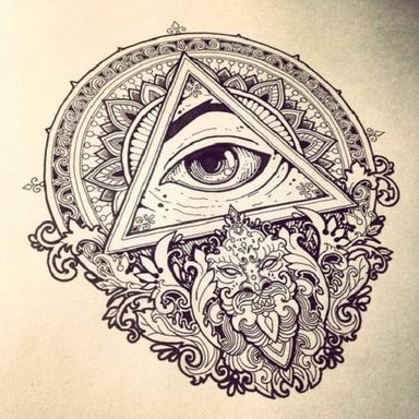 15 Tatuagens Misteriosas Do Olho Que Tudo Vê