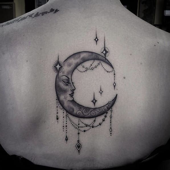 Moon Phases by Amanda C Marino  Tattly Temporary Tattoos  Stickers