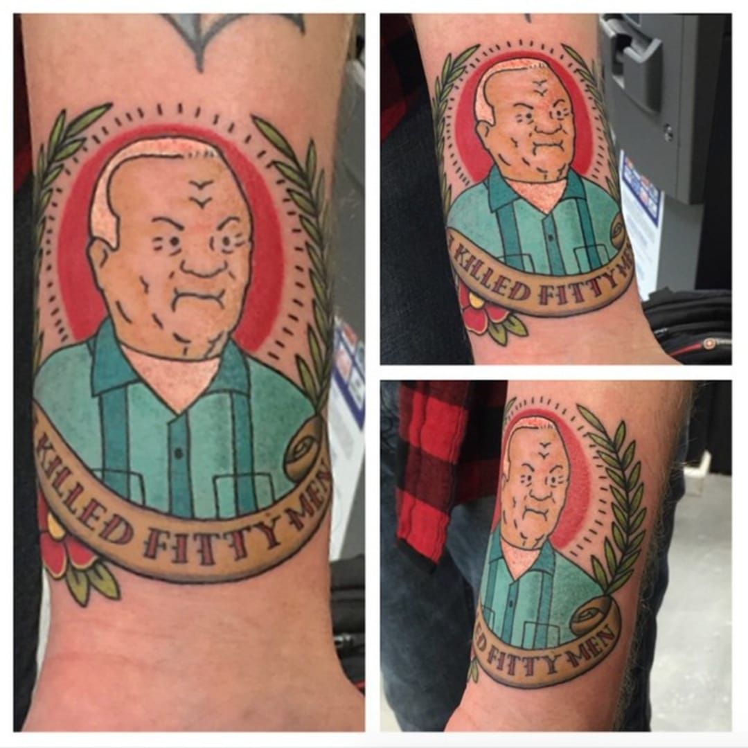 23 King of the Hill Tattoos That Will Make You Say Bwahh