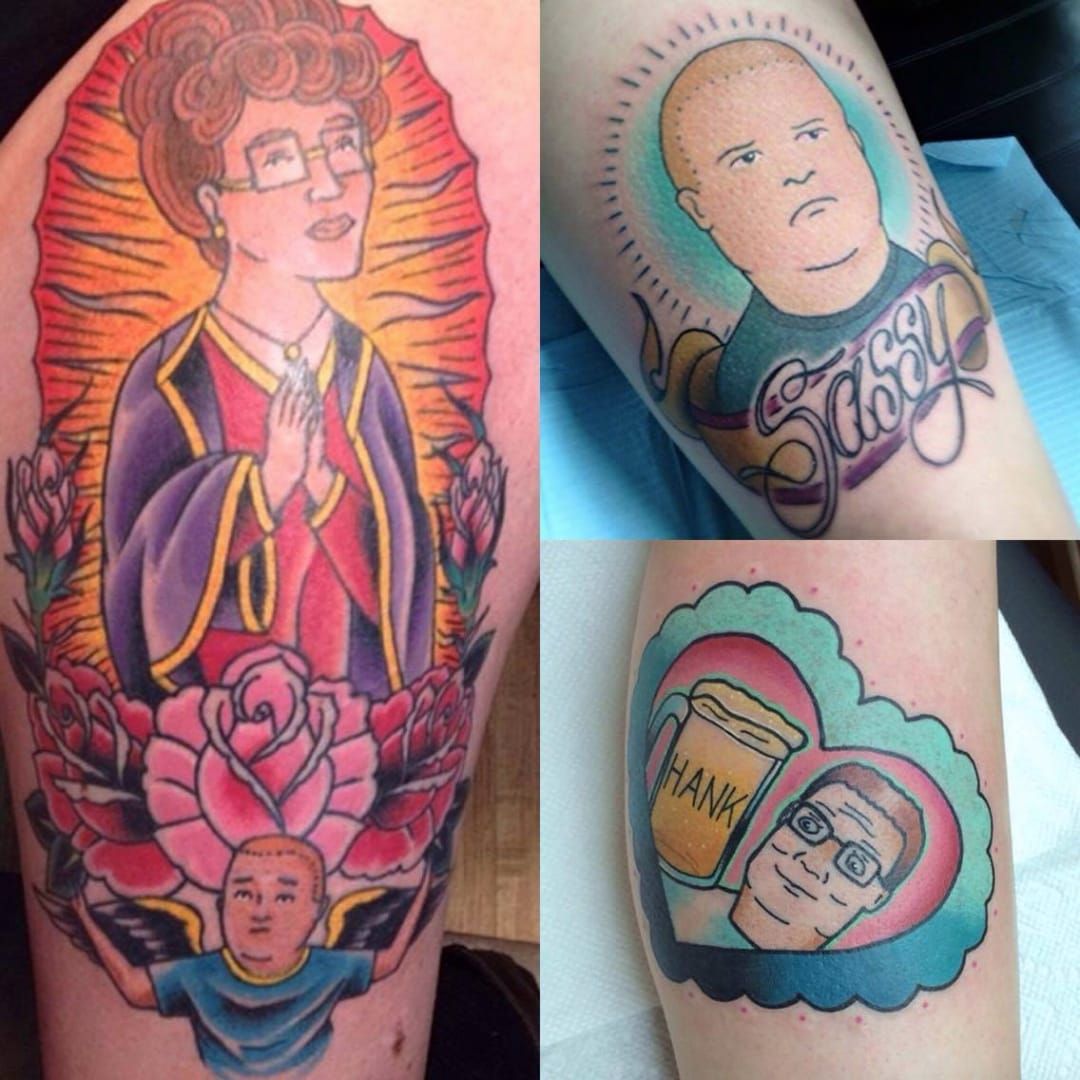 King of the Hill voice actor gets tattoo to honor shows legacy