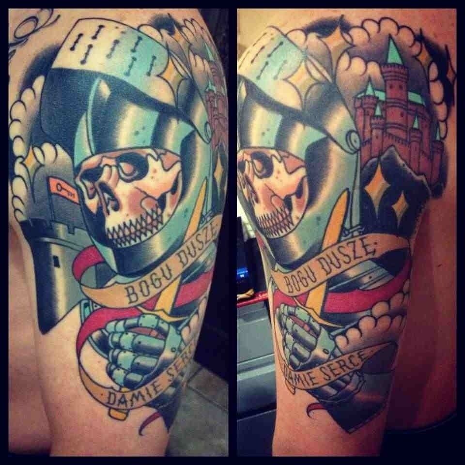 Old school dead knight by Adrian Edek.