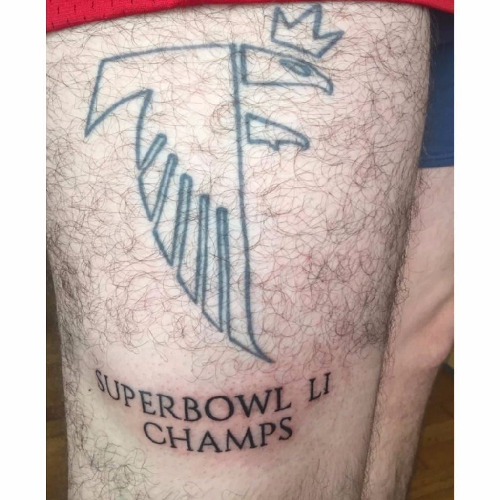 Super Bowl 2015 Seattle Seahawks fan keeping championship tattoo  Sports  Illustrated