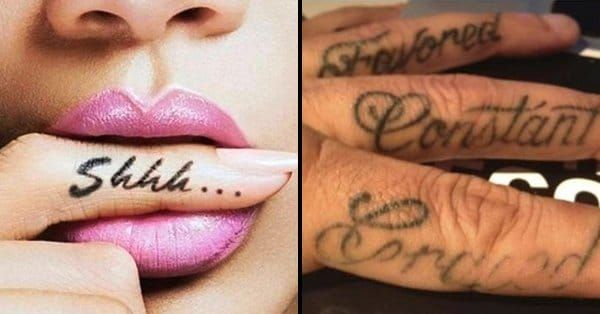 Inside Finger Tattoos: Good Or Bad Idea? • Tattoodo