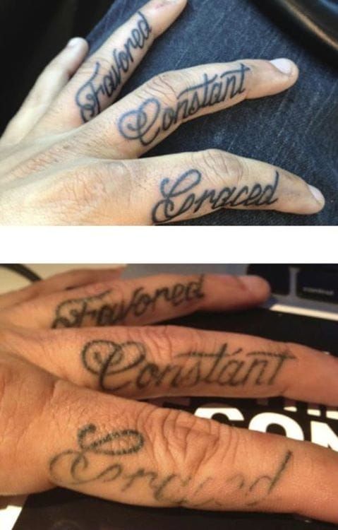 Update 86 about finger tattoos before and after super cool  indaotaonec