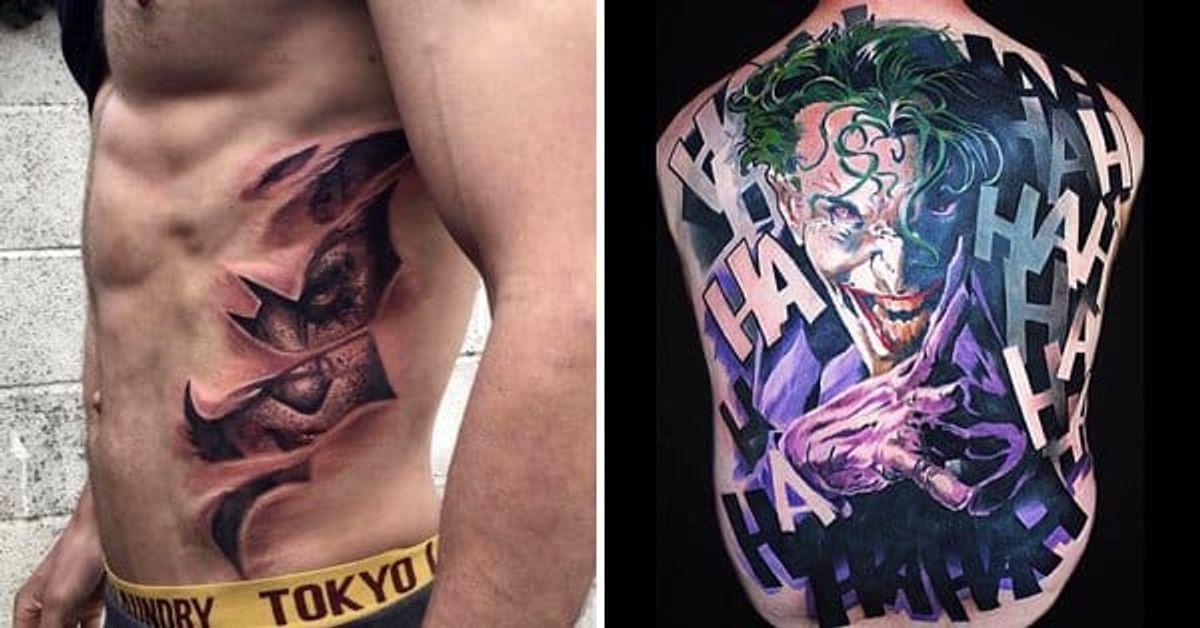 Twisted Dc S Joker Tattoos Tattoodo